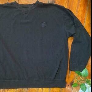 Pebble Beach Fleece Sweatshirt Black Size XL Long Sleeve